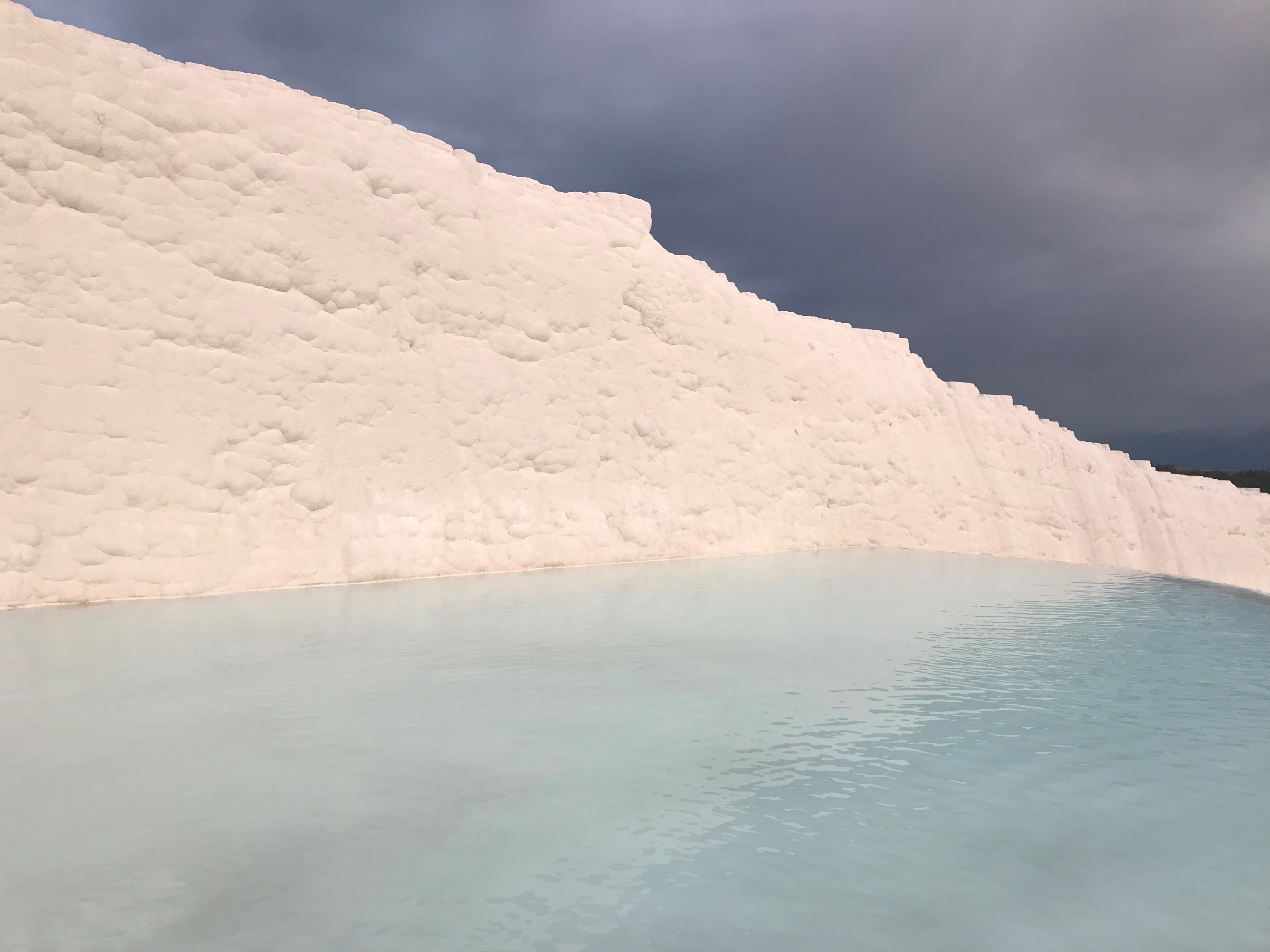 Pamukkale ปามุคคาเล ตุรเคีย ปราสาทปุยฝ้าย