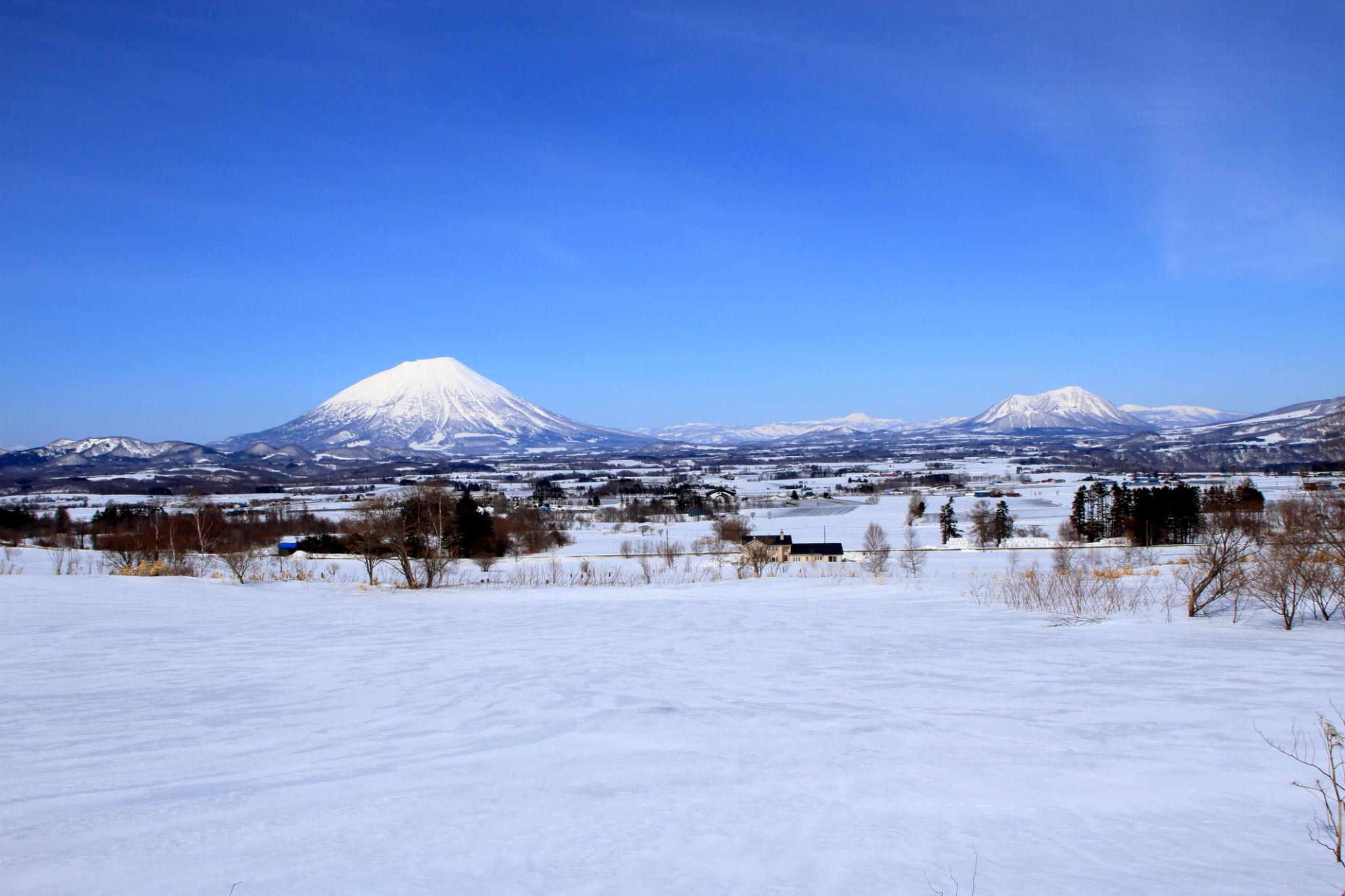 Hokkaido Snow Landscape