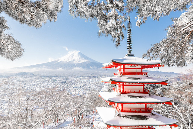 Mt. Fuji Snow View